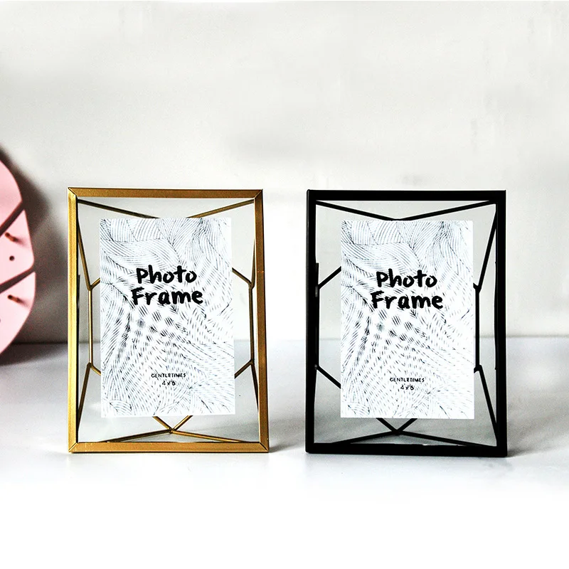 

Creative Iron Nordic Style Photo Frame Single Metal Frame Home Decoration Accessories Modern Picture Frame