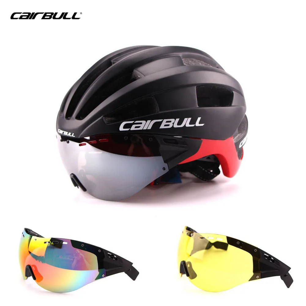 CAIRBULL Bicycle Goggles Helmets Matte Men Women Bike Ultralight Helmet Back Road Bike