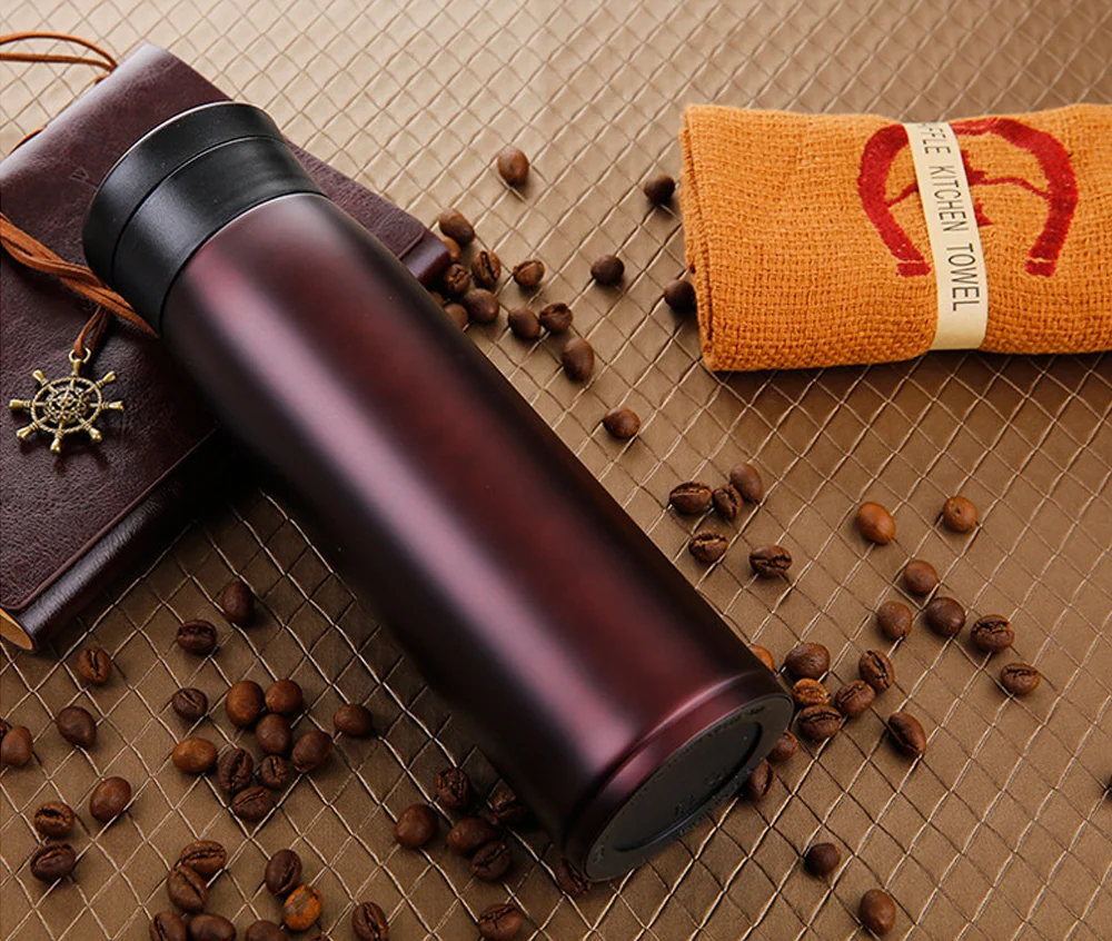 Бортовой Coffe термос из нержавеющей стали стакан чашки Термос термобутылка для воды чай термос с крышкой-чашкой