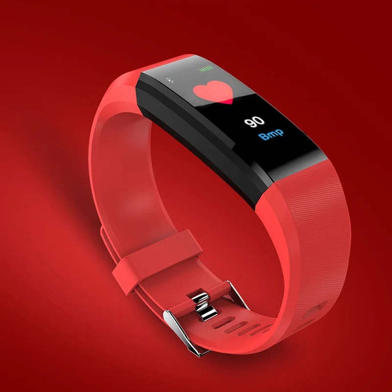 Abbylun Original Smart Bracelet Bluetooth 4.0 Sport Smart Watch with Heart Rate/Blood Monitoring Smart Band For Android iOS 