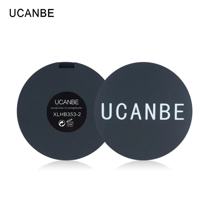 Ucanbe 2 цвета Хайлайтер с эффектом загара палитра теней для макияжа мерцающая пудра для щек V уход за кожей лица косметический инструмент AU004