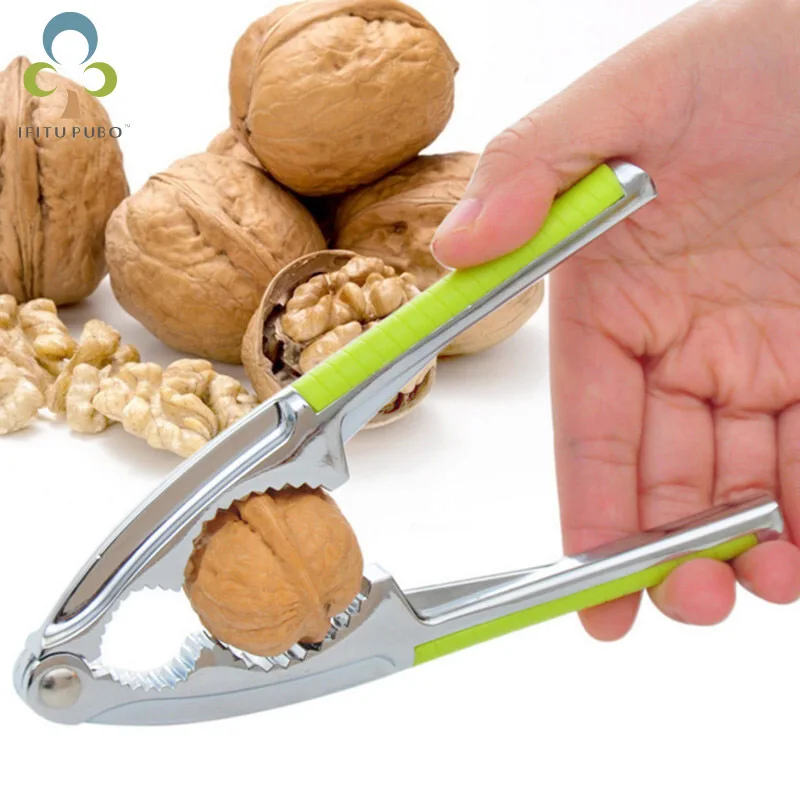 

Multi-function Nut Cracker Kitchen Gadgets Sheller Walnut Cracker Plier Metal Opener Tool For Filbert Walnut Nut Hazelnut Lyq