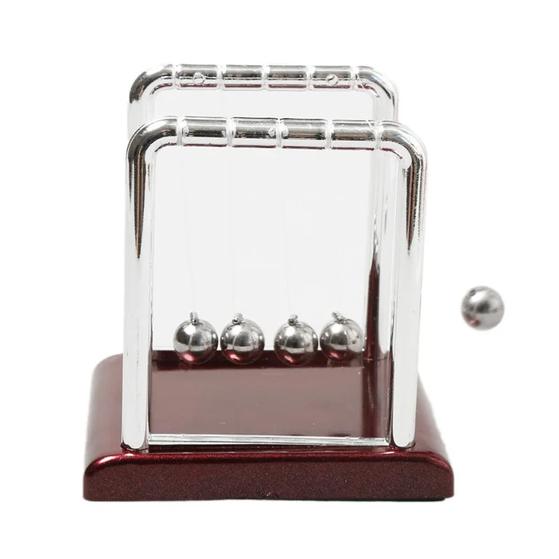 

New Design 2018 Early Fun Development Educational Desk Toy Gift Newtons Cradle Steel Balance Ball Physics Science Pendulum toy