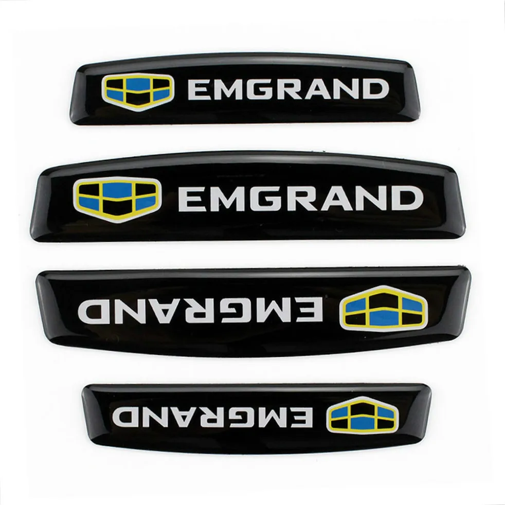 

Bumper Strip Embelm Logo Stickers Decals Scuff Plate Protector Fender For Geely Emgrand 7 X7 GX7 EC7 EC8 EV8 CK MK BL GT GE
