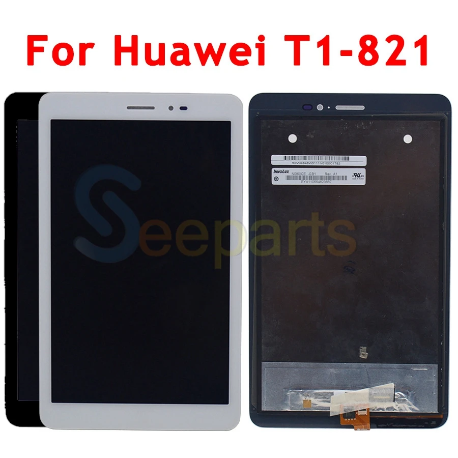 Replacement New LCD Display + Touch Screen Assembly For Huawei MediaPad T1 8.0 Pro 4G T1-823 T1-823L T1-821 T1-821L T1-821W 1 (2)