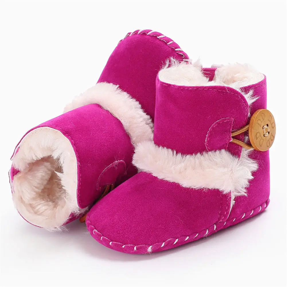 Newborn Toddler Fringe Tassel Boots Baby Infant Girl Soft Soled Winter Shoes New