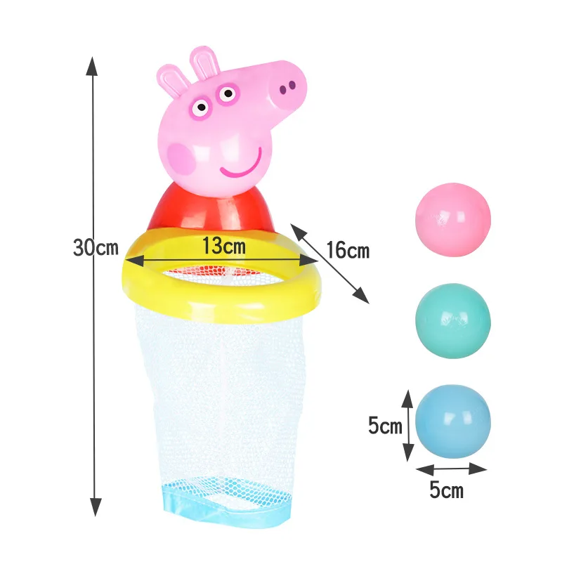 Peppa pig Классические игрушки Игрушки для ванны воды Детские шары океана купания