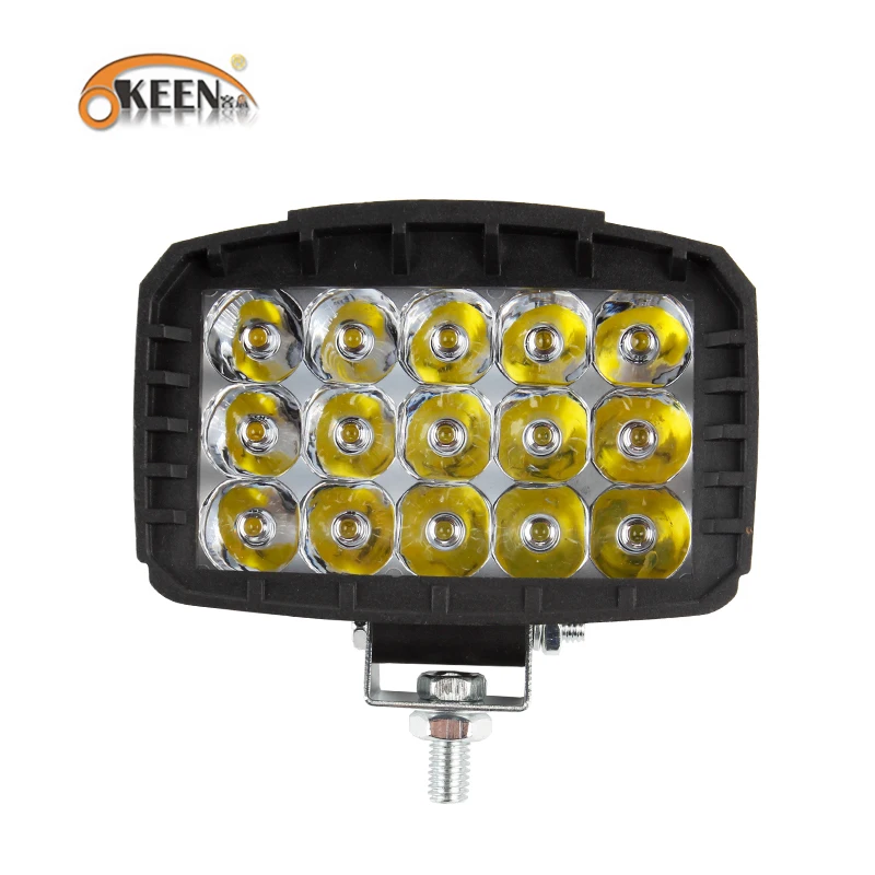 

OKEEN off-road 4x4 24W Light bar LED Work Light Spot high low beam For Motorcycle LED Headlight Spotlight Moto Fog Driving Lamps