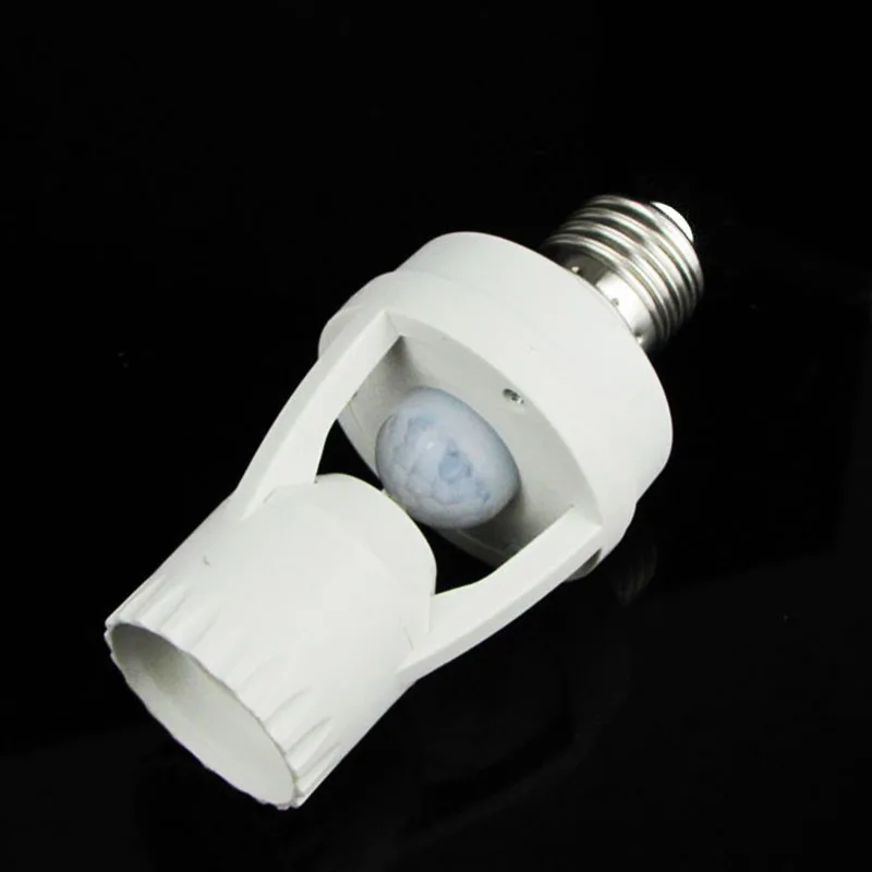 

360 Degrees PIR Induction Motion Sensor IR Infrared Human E27 Plug Socket LED Light Sensor Switch Base Lamp Holder