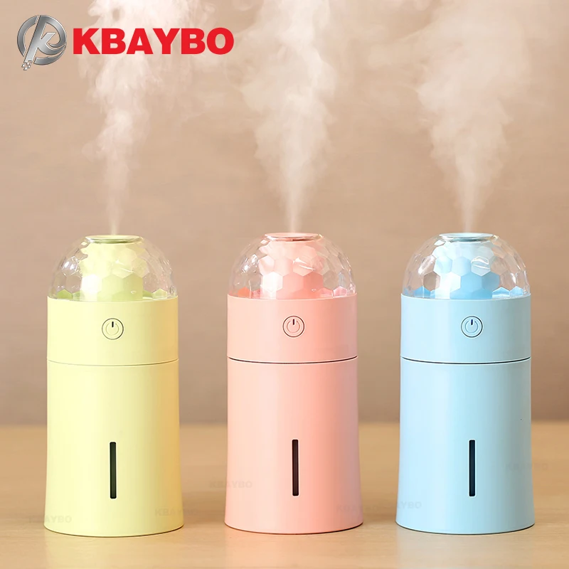 

175ML Essential Oil diffuser of Home nd Car USB Ultrasonic Humidifier Air Aroma Diffuser Mist Maker Romantic Light Projector