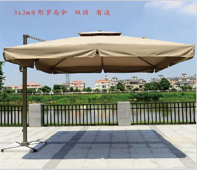 Large Canopy Umbrellas Pffy Automatic Open Golf Umbrella