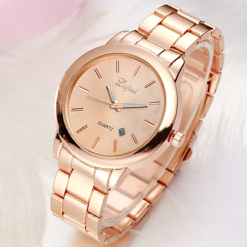 LVPAI reloj mujer 2019 женские часы модные стальное платье аналоговые кварцевые круглые