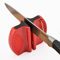 Upspirit мини керамический стержень Вольфрамовая сталь точилка для ножей Тип бабочка Двухступенчатая точилка для ножей Портативные Ножи аксессуары - фото