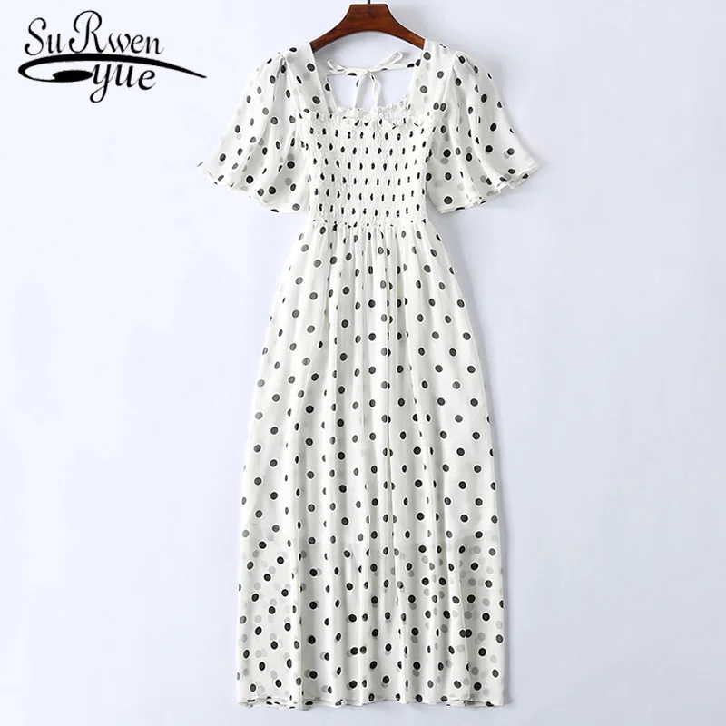 

summer dress 2019 vestidos de verano short sleece print chiffon women dress high waist summer dress vestidos elegantes 4353 50