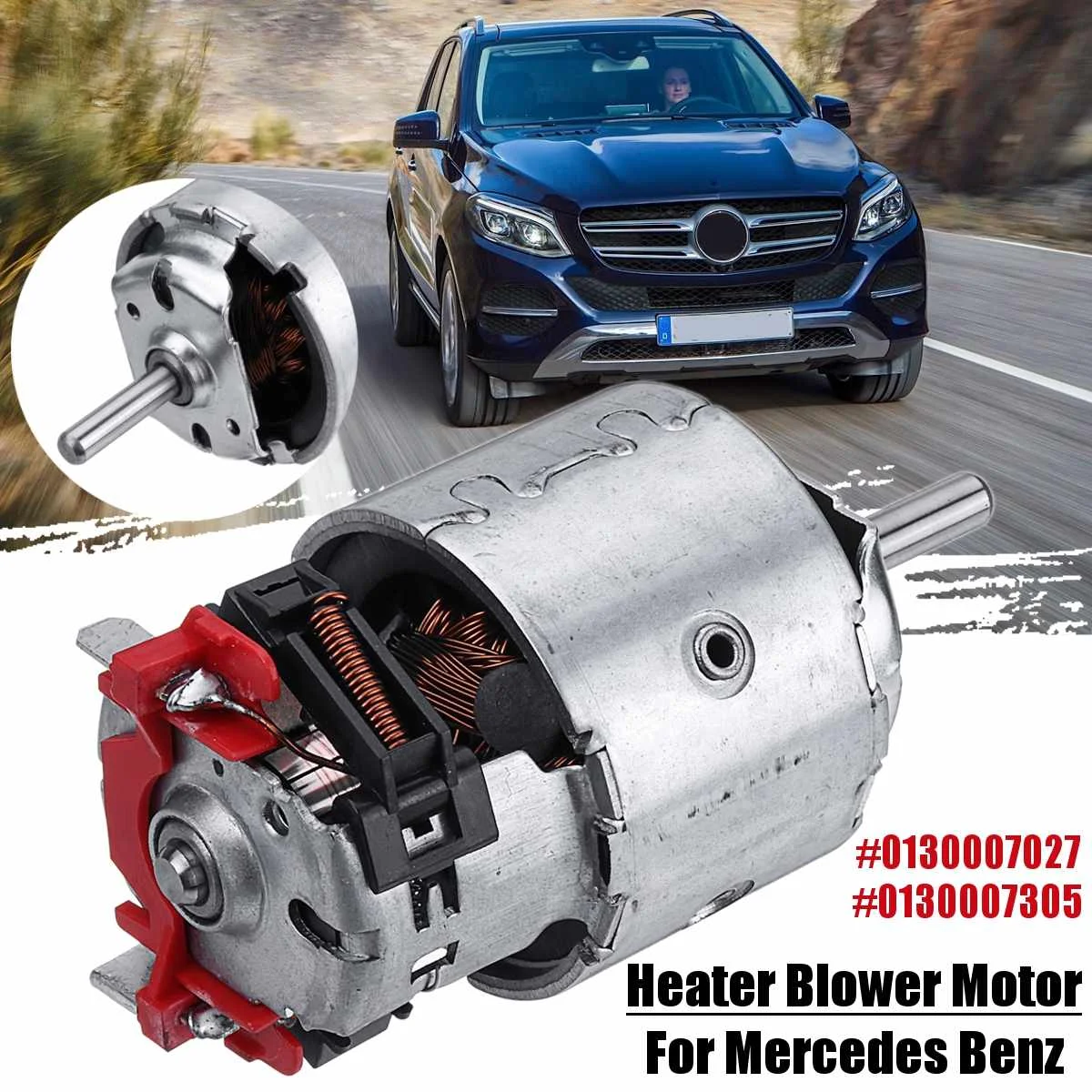 

Car Heater Blower Motor For MERCEDES for BENZ 0130007027 0130007305 Car Accessories Replacement