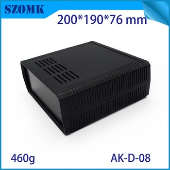

1 piece, 200*100*76mm szomk plastic box enclosure electronic desktop control enclosure pcb design instrument housing
