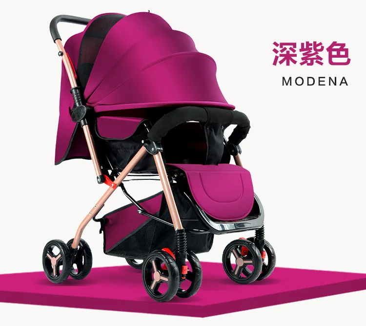 Детские коляски BabyGift, портативная коляска LightweighBaby, двухсторонняя нажимная коляска, легко складывается для детей 0-3 лет