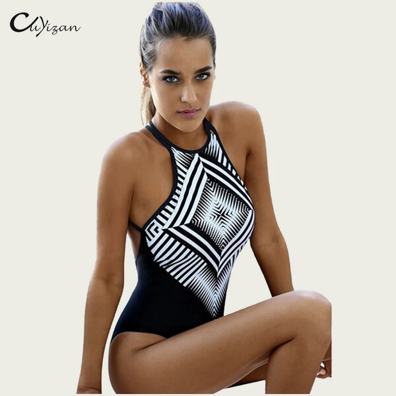 Cuyizan Sexy Girls One Piece Swimsuit 2017 Summer Fashion ...