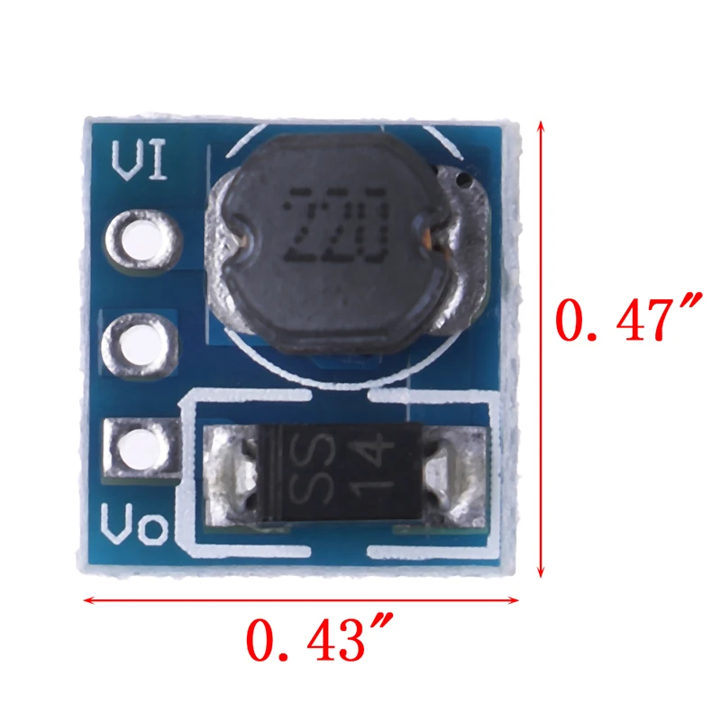 1 шт Высокое качество DC 8 V 2 5 3В 3 7 To 5V Step Up Мощность Напряжение повышающий