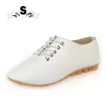 Весенние женские туфли-оксфорды; балетки; Белая обувь на плоской подошве; обувь из натуральной кожи; мокасины; лоферы на шнуровке; прогулочная обувь; twm0092