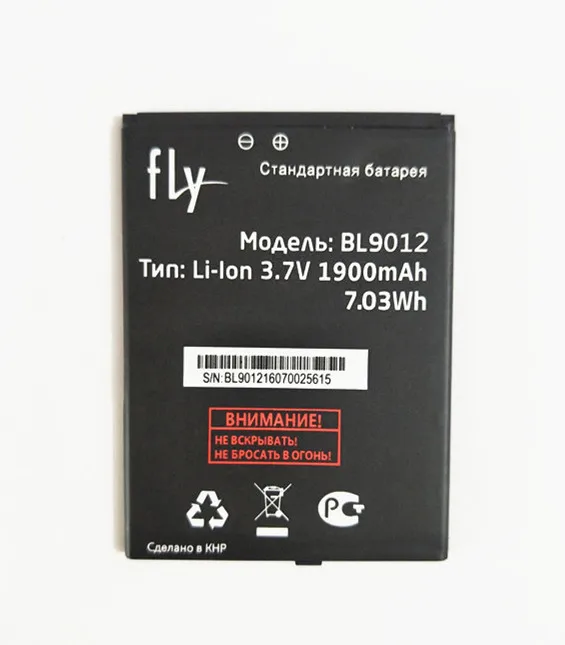 AZK 1 шт. новый аккумулятор BL9012 1900 мАч для Fly FS508 Cirrus6 FS509 Nimbus 9 смартфона|battery for|battery for