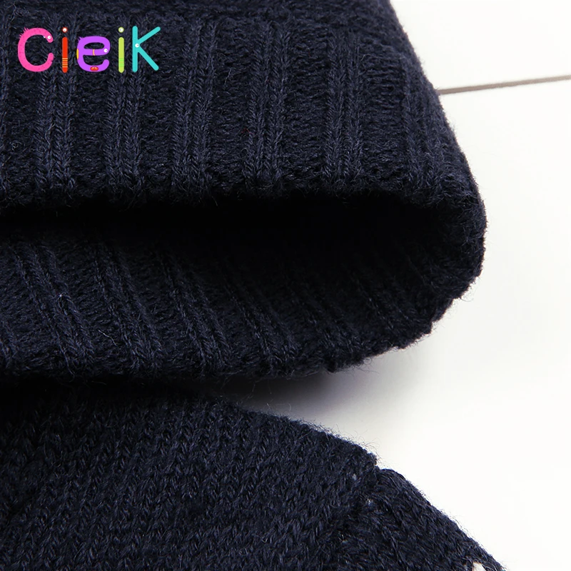 CieiK Baby Girl Outwear Knitted Children Hooded Sweater Christmas Winter Boy Clothes Newborn Jacket Casaco Infantil Kids Coat (7)