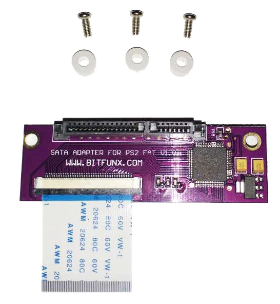 

BitFunx 10pcs/lot SATA upgrade kit for ps2 original network adapter