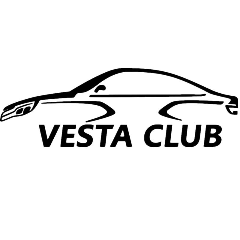 CS-1465#20*6,7см наклейки на авто VESTA CLUB водонепроницаемые наклейки на машину наклейка для авто автонаклейка стикер этикеты