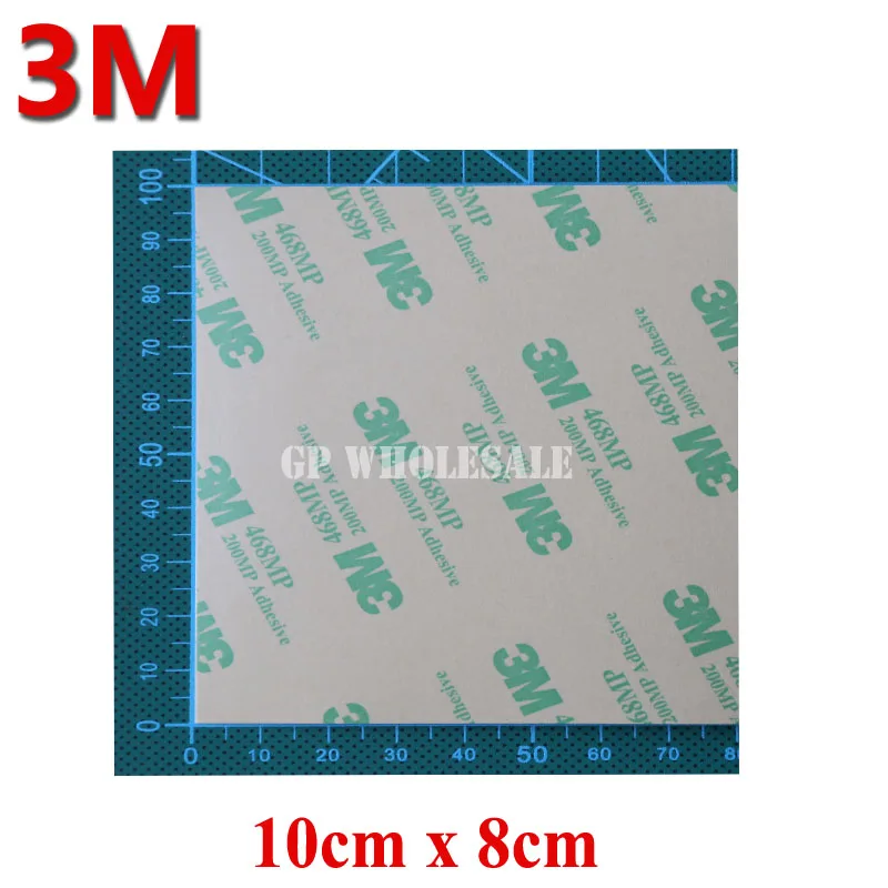 3M 468MP 10 x 8cm Sheet Double Sided Adhesive Tape 4 Touch Screen Phone Repair