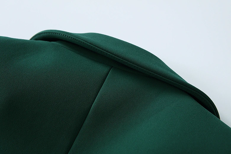 Высокое качество новейший 2018 дизайнерский Блейзер Женский длинный рукав двубортный металлический Лев пуговицы Блейзер Куртка внешний