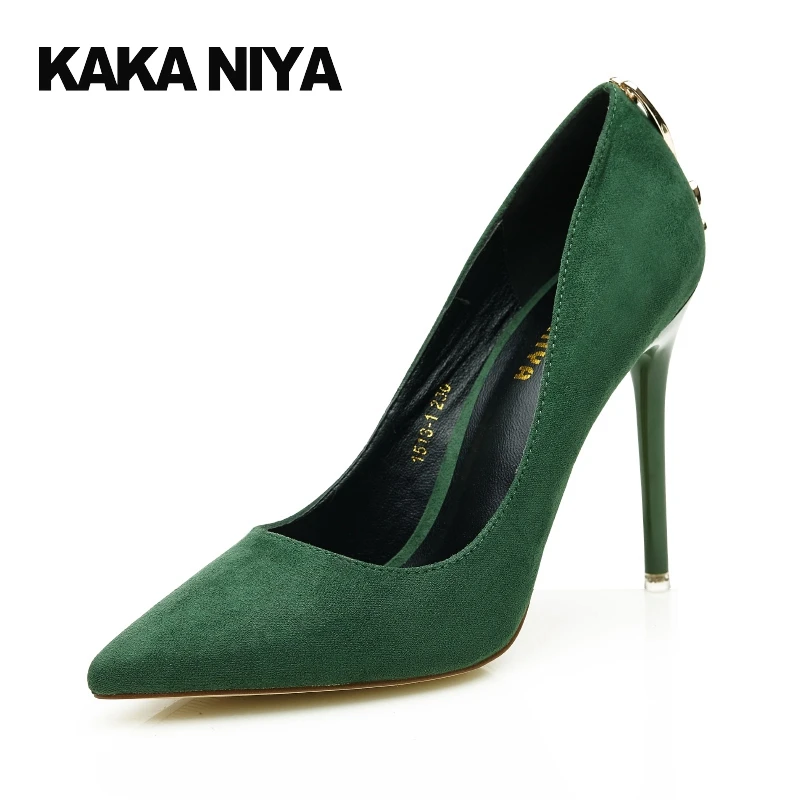 

Wedding 4 34 Small Size Pointed Toe Pumps Blue High Heels Stiletto 9cm Inch Women Shoes 2017 China Ultra Green Dress Autumn