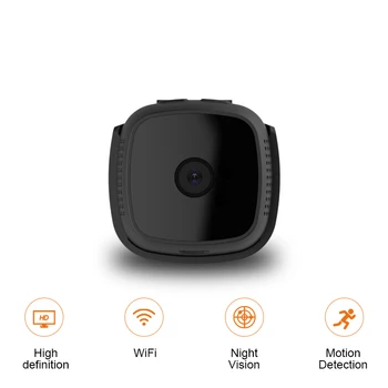 

WiFi Mini Camera Smartphone App Night Vision Motion Detection Video Camera for Home Security SGA998