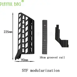Активного отдыха CS игрушка Изменение воды пуля пистолет 163 STF (AK Alfa) передняя трубка хвост поддержка комплект Стрельба игры [3D печать] OI72