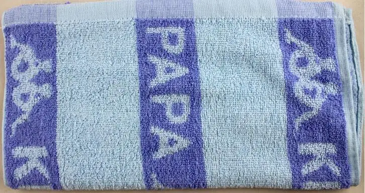 4 цвета на выбор хлопок полотенце хлопок мягкое впитывающее полотенце - Цвет: Синий