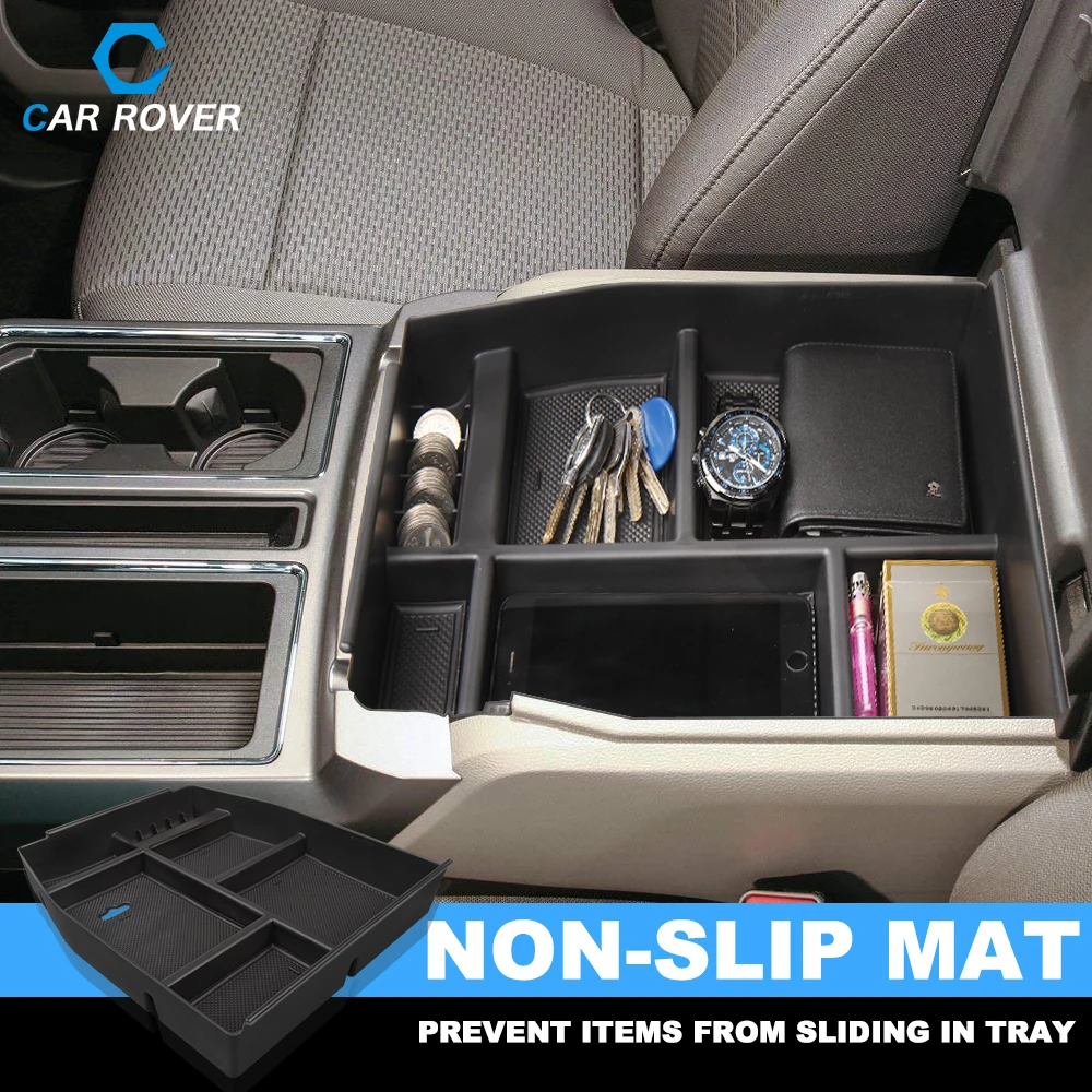 Car Rover Car Glove Box Organizer Armrest Secondary Storage Center