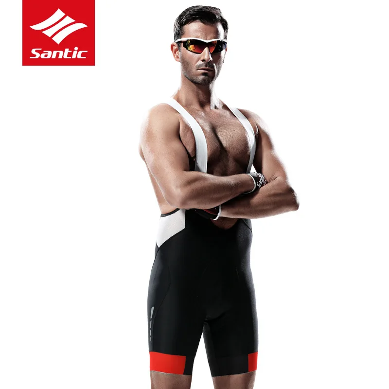 Santic Pro мужские велосипедные шорты MTB горный велосипед дышащие гелевые мягкие