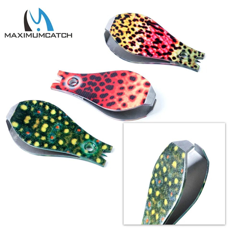 

Maximumcatch 2pcs/lot Fishing Nipper Stainless Steel Fishing Line Cutter Clipper Fishing Accessory