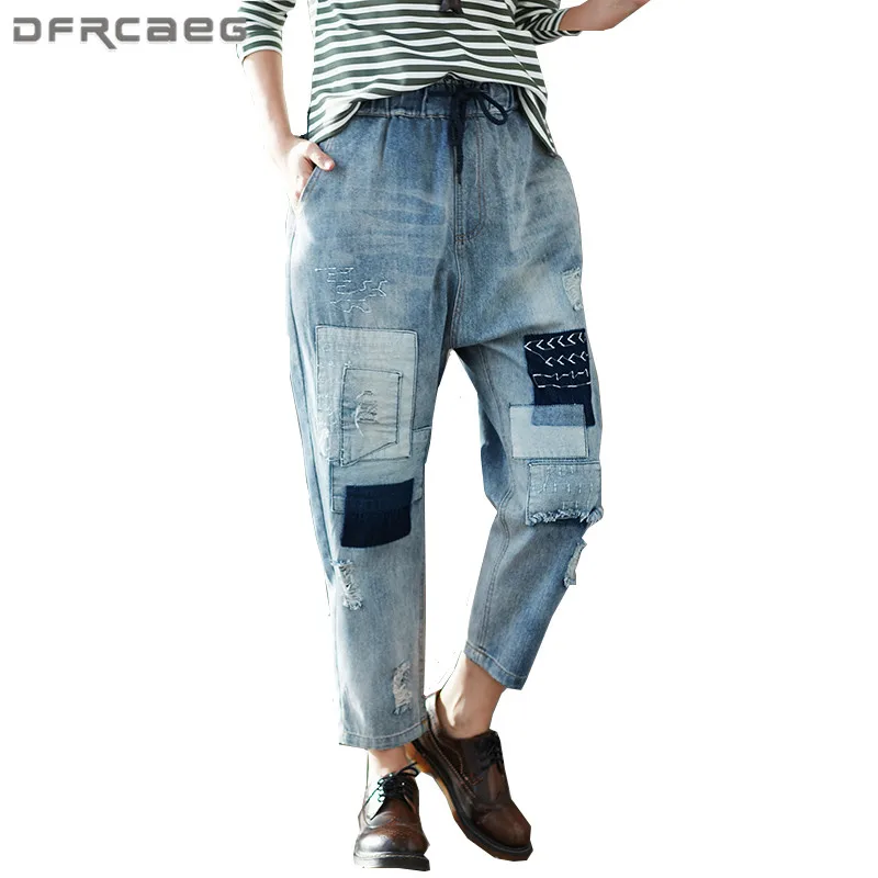 boyfriend style jean capris