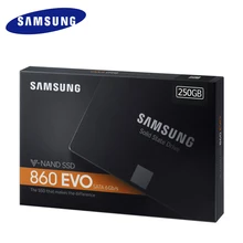 SAMSUNG SSD 860 EVO 250 ГБ 500 Гб Внутренний твердотельный диск HDD жесткий диск SATA3 2,5 дюймов ноутбук Настольный ПК TLC disco duro 250 ГБ
