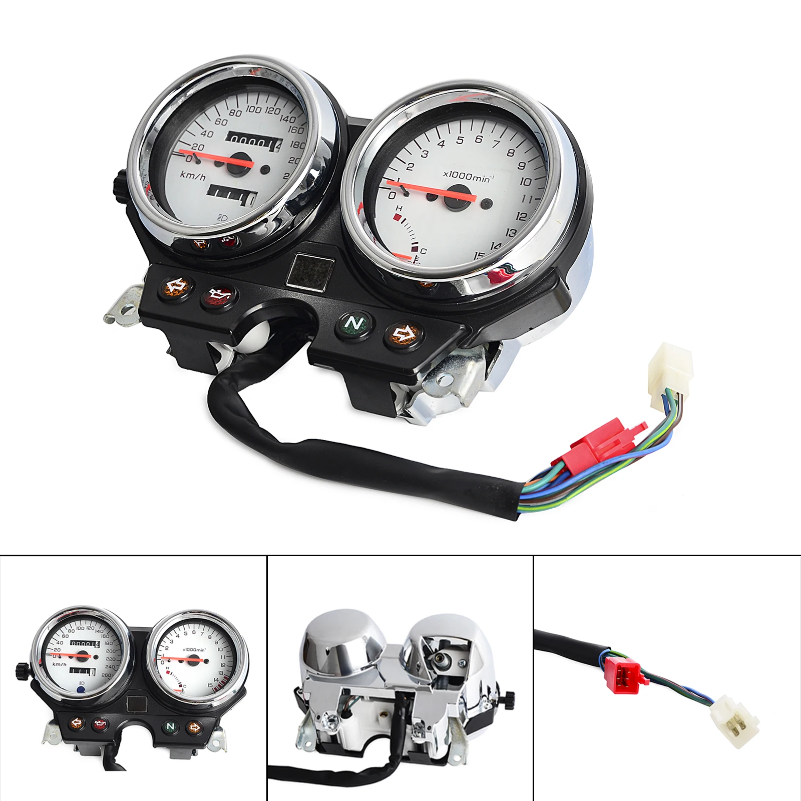 

Motorcycle Gauge Cluster Speedometer For Honda CB600 Hornet 600 1996 - 2002 1997 1998 1999 2000 2001 Hornet600 NEW