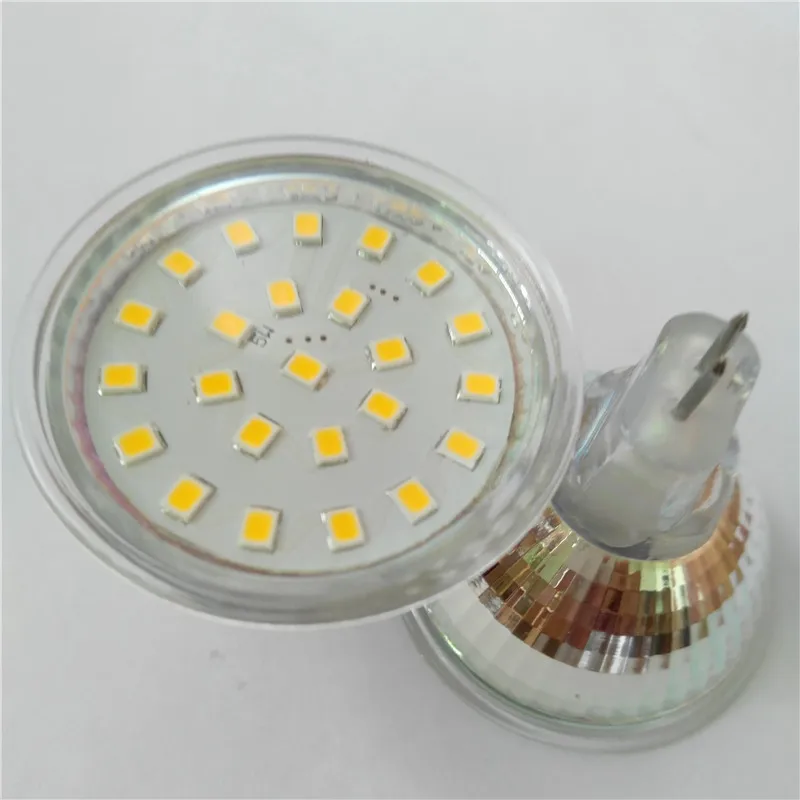 Lampara GU10 Светодиодный точечный светильник лампочка AC220V Bombillas 2835 SMD MR11 MR16 SMD3014