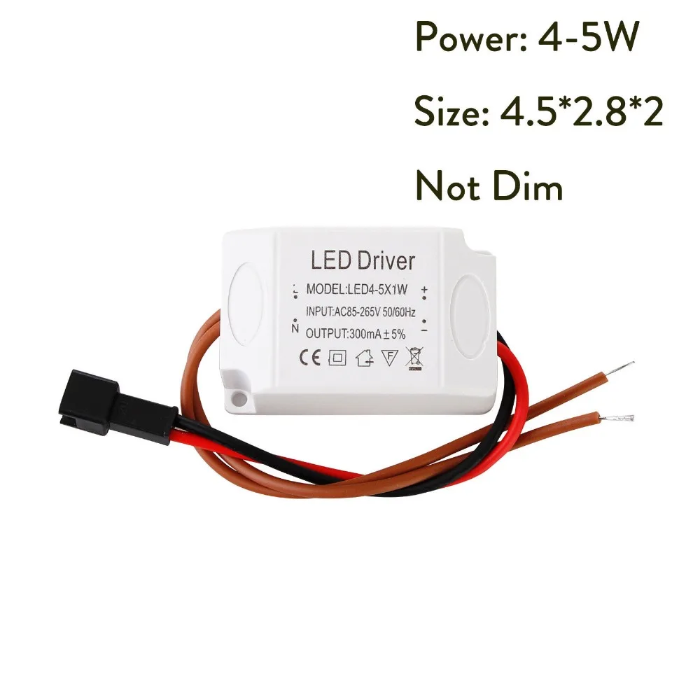 Description Picture 4 of itemLED Constant Current Driver 85-265V 1-3W 4-5W 4-7W 8-12W 18-24W Power Unit Supply Light Transformers For LED Downlight Lighting