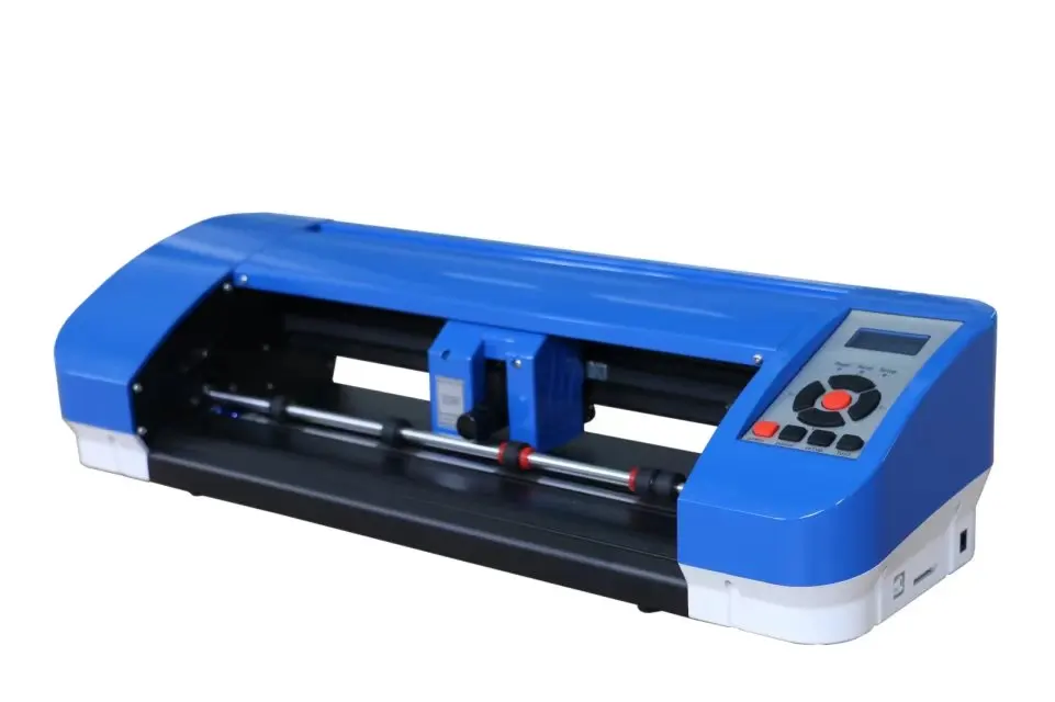 Máquina de Corte Vermelho Mini Desktop Plotter-liw380 380mm Art 10 cutting plotter machine