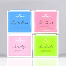 Новая Зеландия ланолин шиповника Масло овец Плацента прополис против морщин лица увлажняющий крем Увлажняющий дневной крем для состаренной сухой кожи