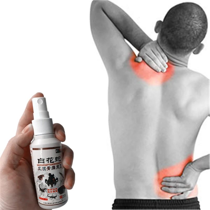 

Herbal Medicine Relieve Pain Essential Oil Snake Venom Magnetotherapy Rheumatism Arthritis Spray Muscle Chest Pain medicated oil