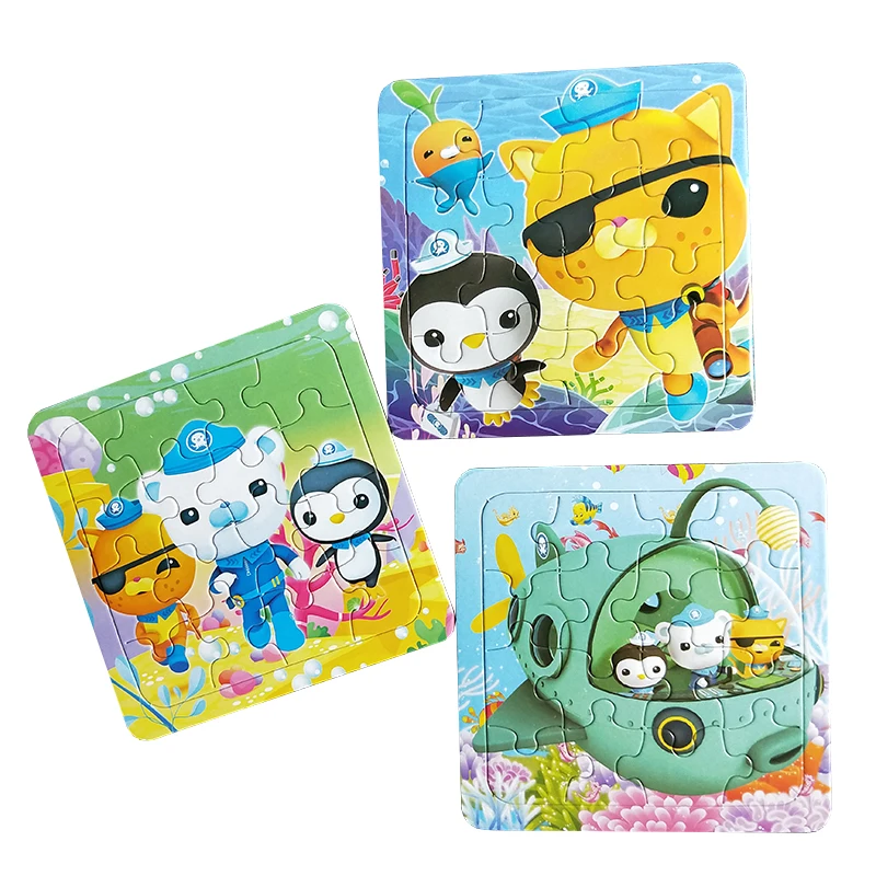 Puzzles Famous Cartoon Octonauts Educational Toy for Children Digital