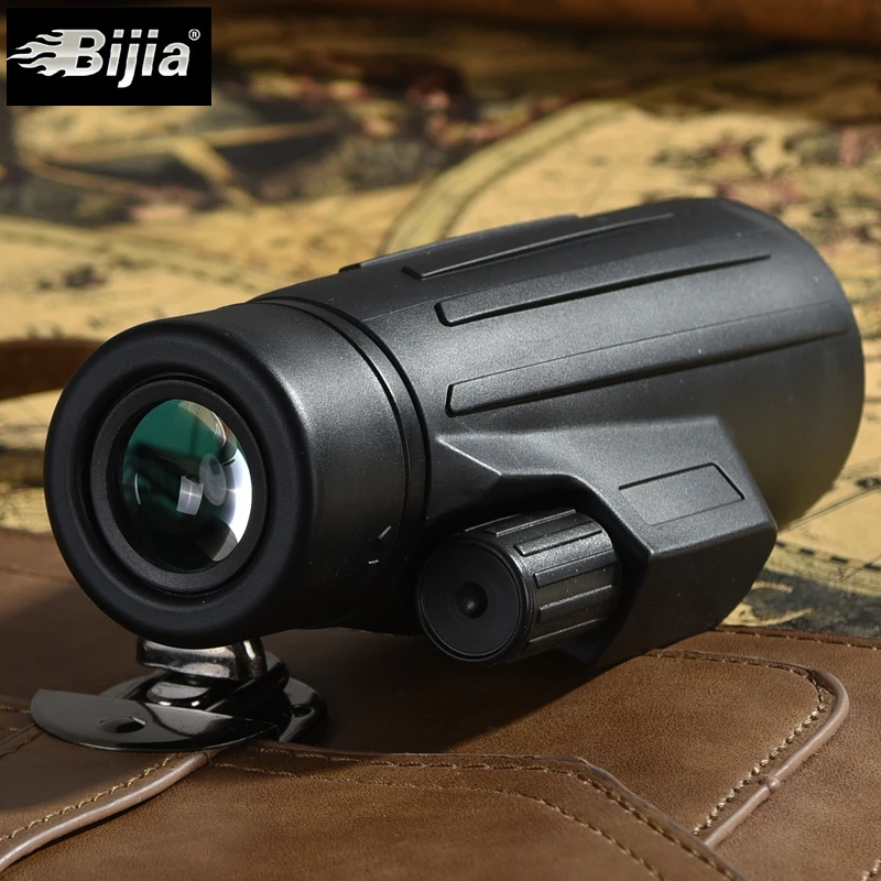 

BIJIA 10x42 Monocular Quality for Hunting Telescope High Power Living Waterproof Monocular with BaK4 Prism Optics