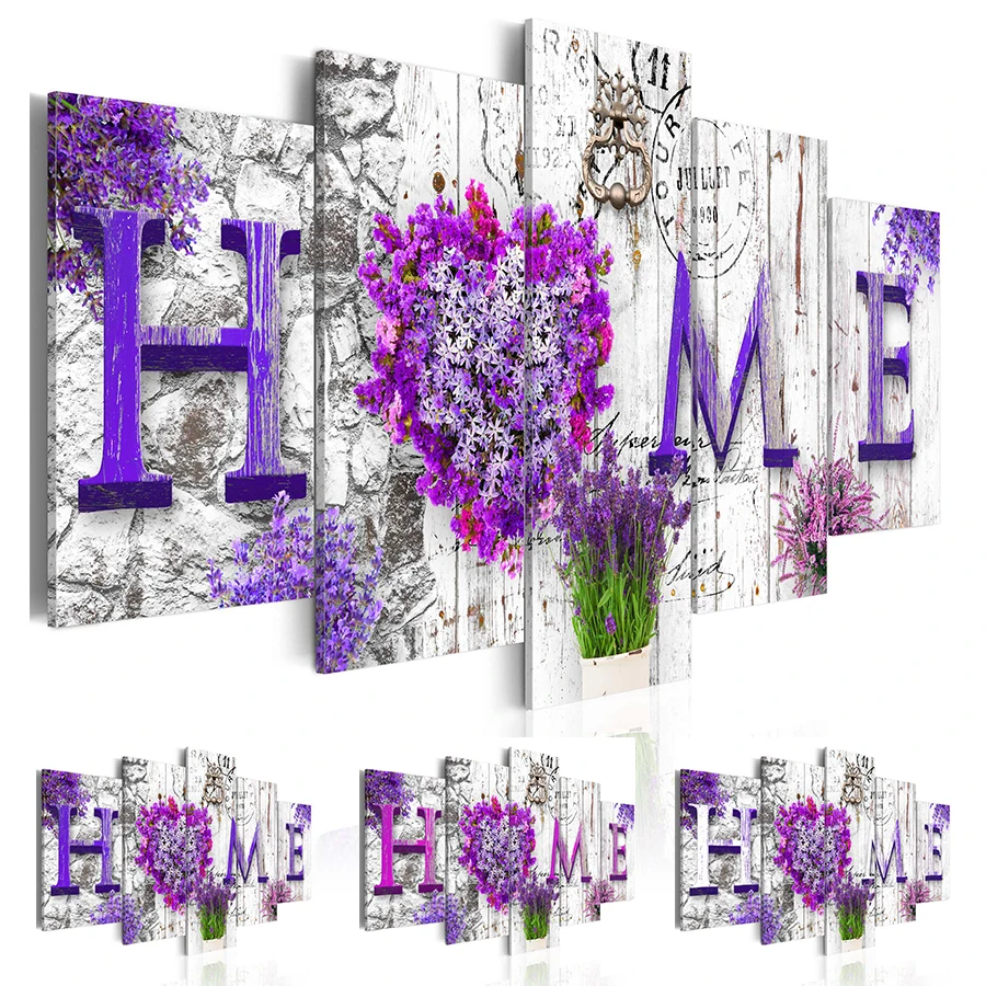 Wall Art of Home Painting Pictures Print on Canvas The Picture for The