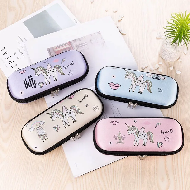 Пенал EVA Pencilcase школьная коробка Lapices Unicorn Kawaii Lapiceras Estuche Escolares Чехлы Trousse Scolaire