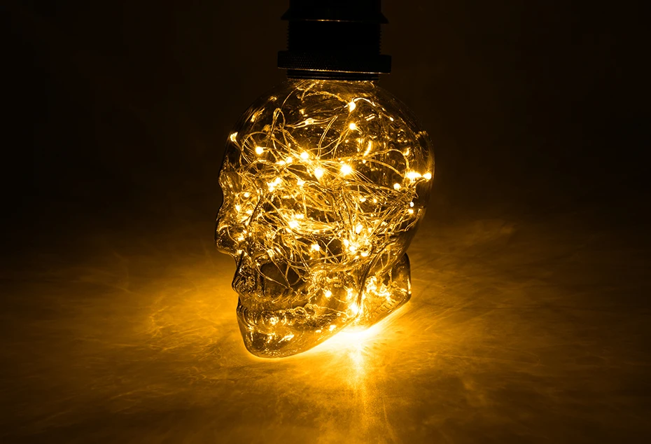 3D Светодиодная лампа Эдисона, ретро красочная E27 AC110V 220V для дома фестиваль Стекло лампада теплый белый рождественские украшения rgb арт светильник лампочка